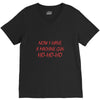 machine gun ho ho ho V-Neck Tee