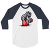 mma bulldog final 3/4 Sleeve Shirt