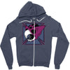 tony hawkeye Zipper Hoodie