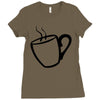 coffee Ladies Fitted T-Shirt