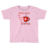 coffee lovers medical alert Toddler T-shirt