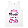 Celebrating With the 6th Birthday Queen Tank Top