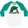 philosoraptor (2) 3/4 Sleeve Shirt