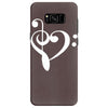 music heart rock baseball jersey Samsung Galaxy S8