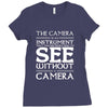 see without a camera Ladies Fitted T-Shirt