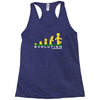 evolution of lego man Racerback Tank