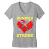 Humboldt Strong Women's V-Neck T-Shirt