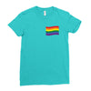 LGBT Pocket Ladies Fitted T-Shirt