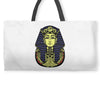 pharaoh egypt Weekender Totes