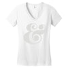 ampersand Women's V-Neck T-Shirt