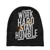 Work Hard, Stay Humble Baby Beanies