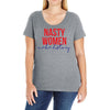 nasty women make history Ladies Curvy T-Shirt