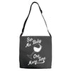 sip me baby one more time wine glass Adjustable Strap Totes