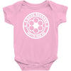 6 good reasons not to rob me Baby Bodysuit