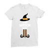 The Witch Is In Ladies Fitted T-Shirt