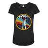 nasa v01 Maternity Scoop Neck T-shirt
