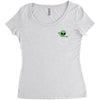 Alien Pocket Women's Triblend Scoop T-shirt