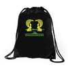 neverending trail Drawstring Bags