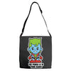 lil captain planet Adjustable Strap Totes