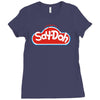 say d'oh Ladies Fitted T-Shirt