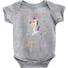 Unicorns are born in January Baby Onesie