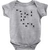 crepy crawly spiders Baby Bodysuit