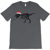 t rex skeleton santa claus T-Shirt