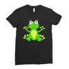 frog cute Ladies Fitted T-Shirt