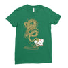 dragon flavor Ladies Fitted T-Shirt