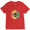 Vintage Bee V-Neck Tee