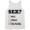 Sex Yes Please Tank Top