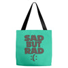 sad but rad girls Tote Bags