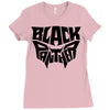 black panther Ladies Fitted T-Shirt
