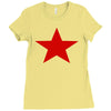 red star army Ladies Fitted T-Shirt