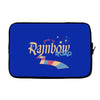 rainbow road Laptop sleeve