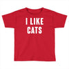 i like cats Toddler T-shirt