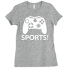 sports video games Ladies Fitted T-Shirt
