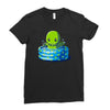 call of the kiddie pool Ladies Fitted T-Shirt