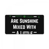 April Girls License Plate