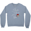 she reads books to live book lover Crewneck Sweatshirt
