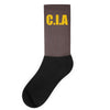 cia  funny  fashion fbi feds joke fancy dress Socks