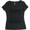 ugly ho!ho! Women's Triblend Scoop T-shirt