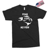 fear no fish bone skeleton Exclusive T-shirt
