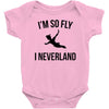 i'm so fly Baby Bodysuit