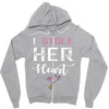i stole her heart couple Zipper Hoodie