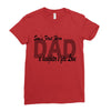 sons first hero Ladies Fitted T-Shirt