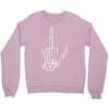skeleton hand Crewneck Sweatshirt