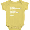 hobbit meals Baby Bodysuit