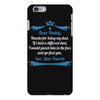 Dear Daddy, Thanks for Being my Dad Baby Boy Letter to Father iPhone 6 Plus/6s Plus Case