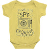 be aware of the spy crowave Baby Onesie
